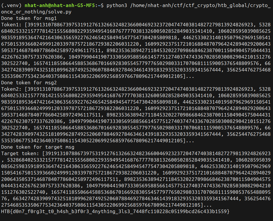 kết quả chạy code exploit